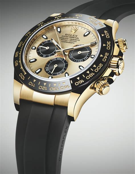 rolex daytona with rubber band